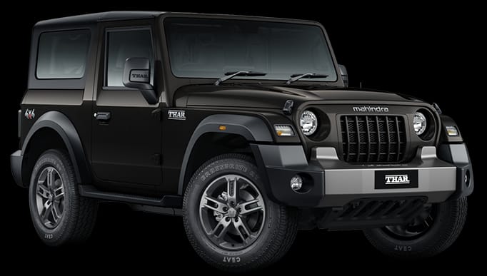 Black Mahindra thar — photo 1