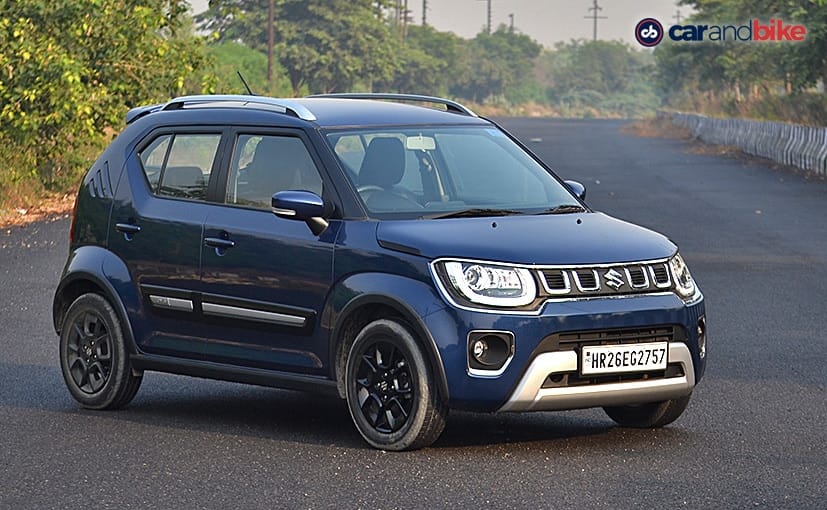 Blue Maruti Suzuki  ignis — photo 1